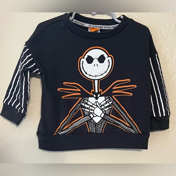 Disney Other - Disney The Nightmare Before Christmas Jack Skellington Sweatshirt- Size 2T